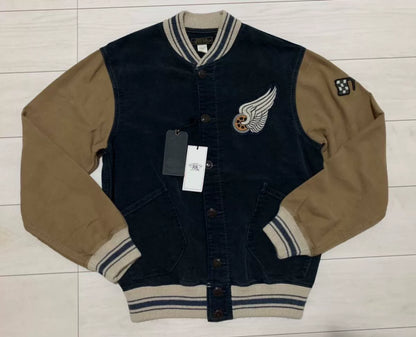 RRL Limited Moleskin Baseball Jacket