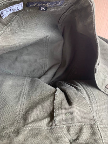 freewheelers garage military style shorts