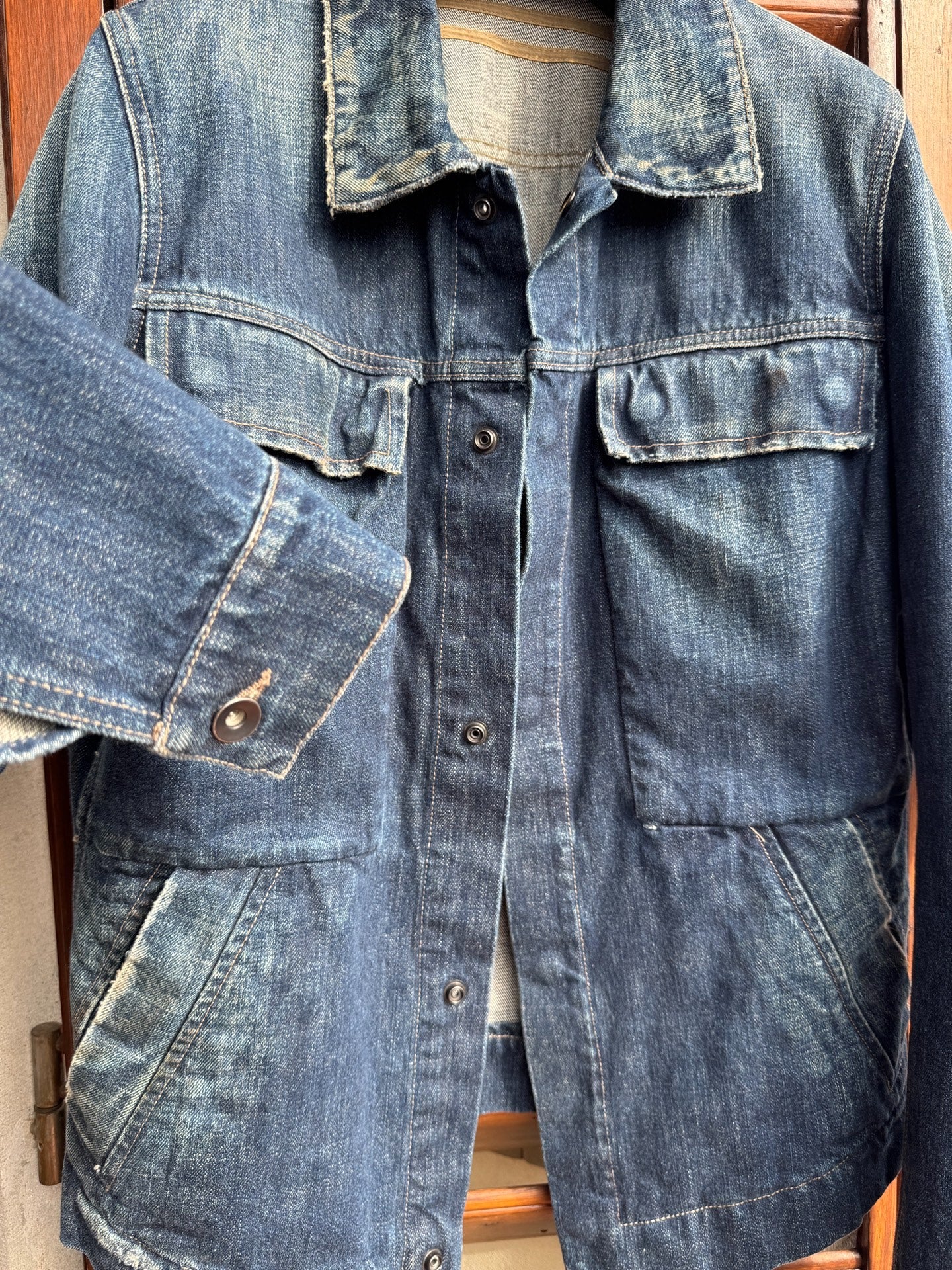Rick Owens 06ss Early Trucker Jacket