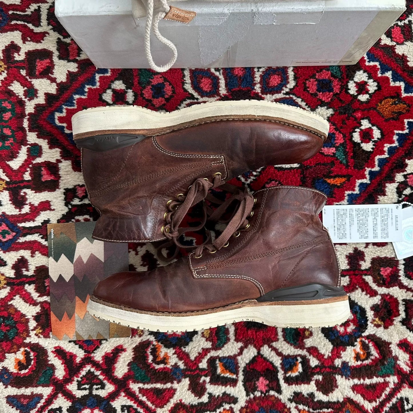 Visvim 18aw Virgil Boots - Size 8.5