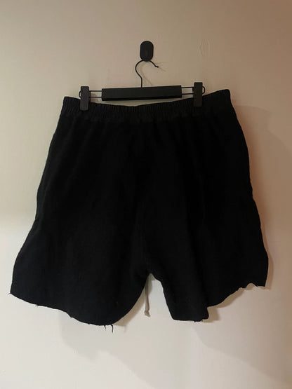 Rick Owens Porterville Wool Drawstring Shorts