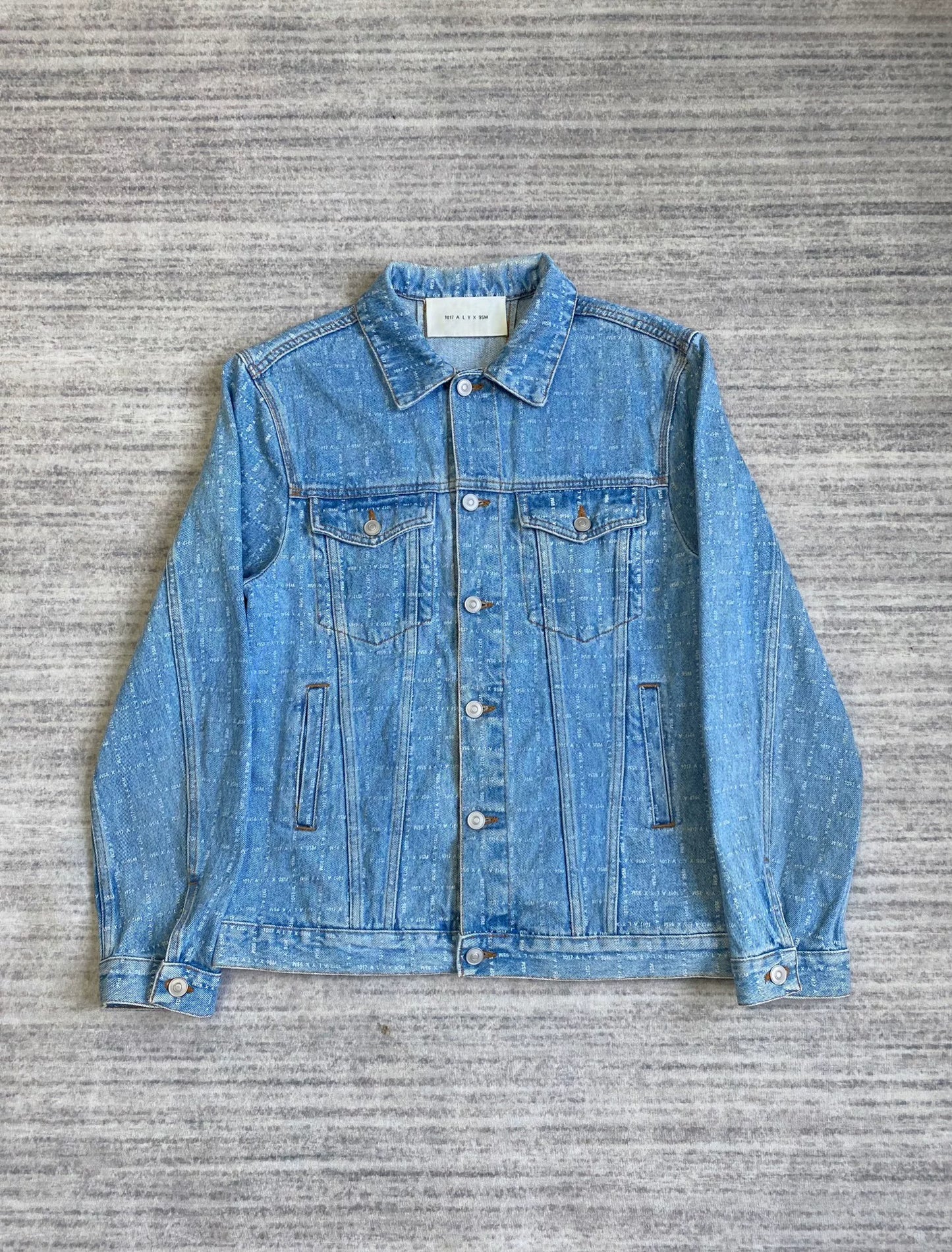 full print denim jacket by 1017 alyx 9SM