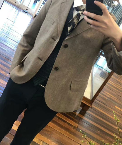 VISVIM 20SS SOLEBURY CHECK BLAZER