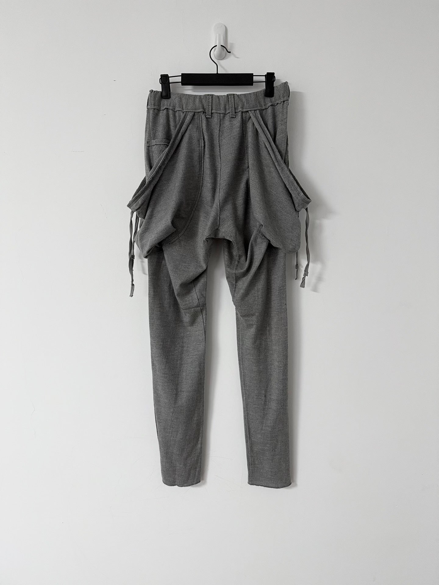 The Soloist Deconstructed Drop-Crotch Wool Pants