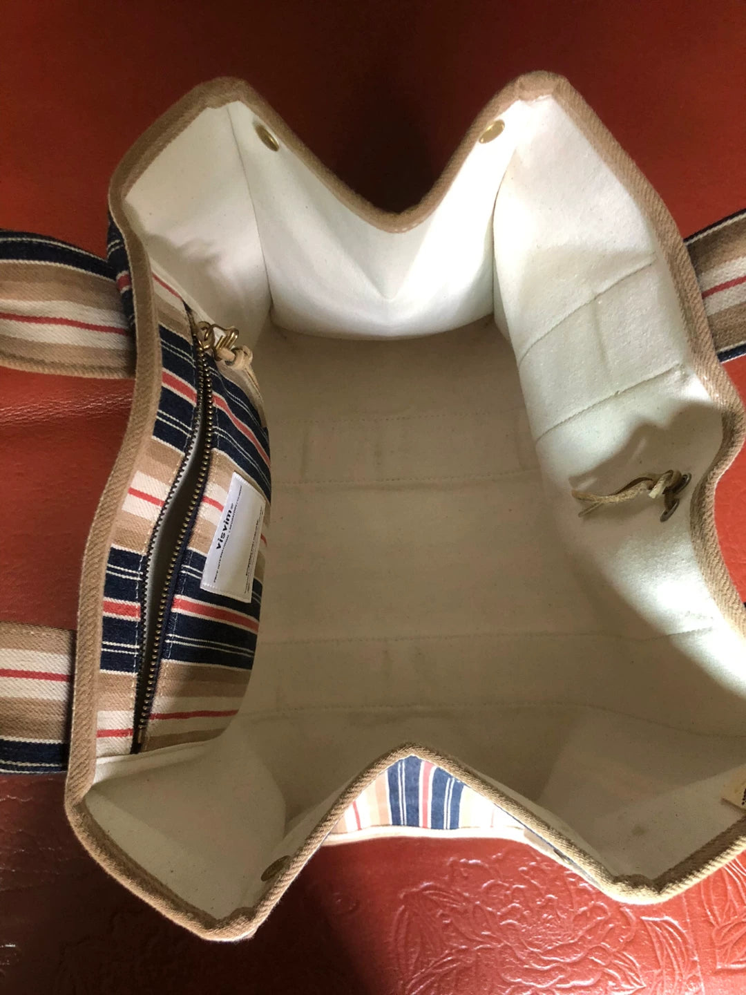 visvim 2019SS Colorful Canvas Tote