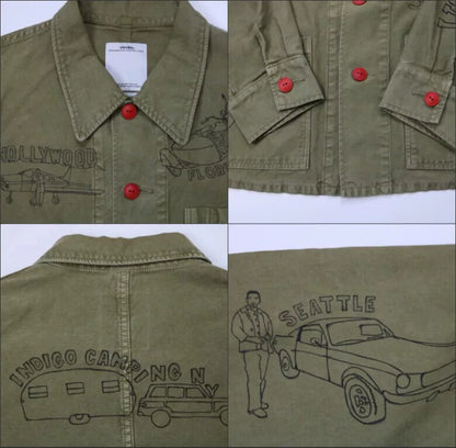 Visvim Travail Coverall Sketches FIL Limited