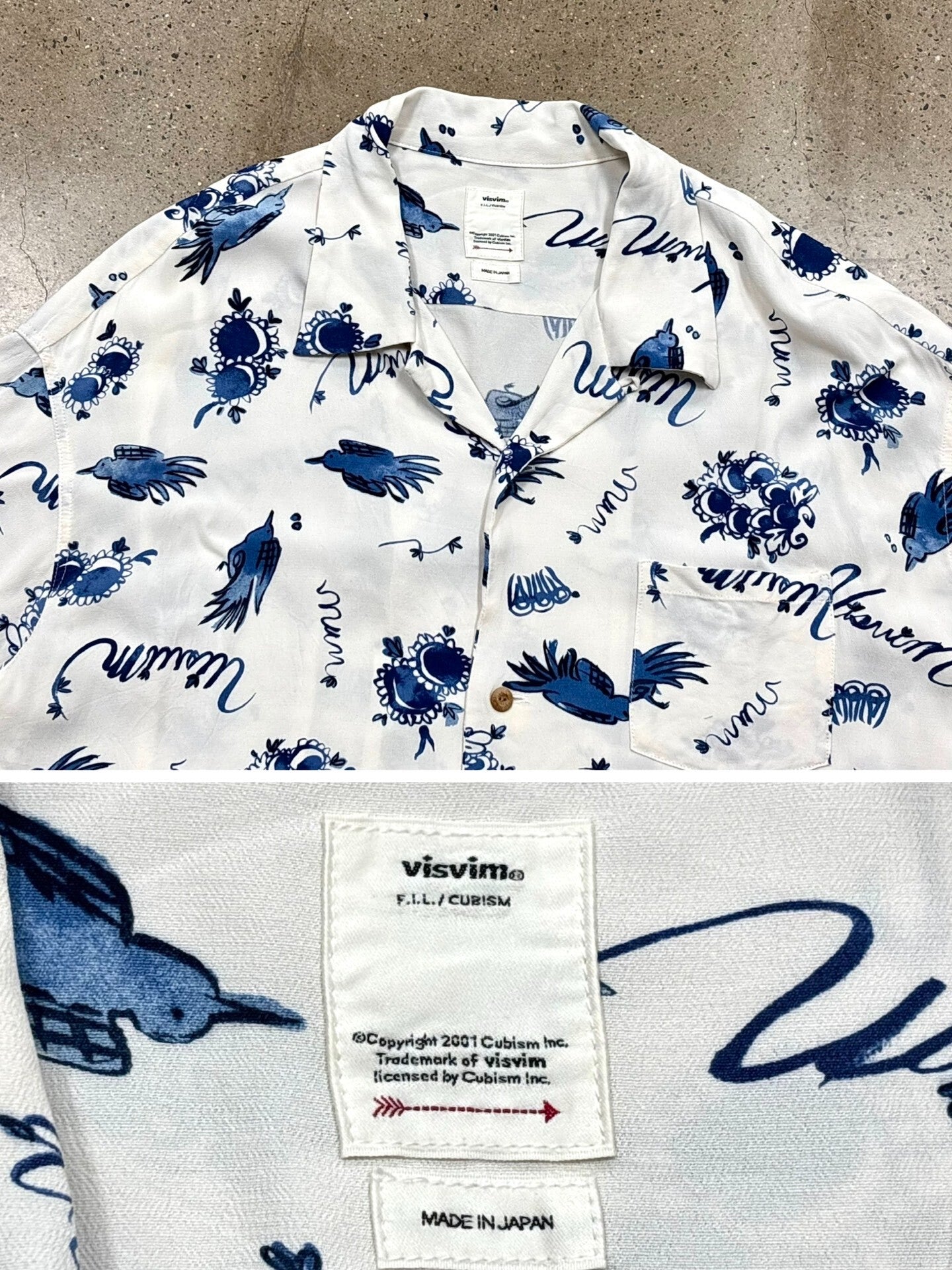 Visvim Wallis Sunnybird Short-Sleeve Shirt