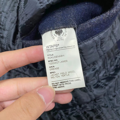 WTAPS 10AW Grease Plaid Jacket