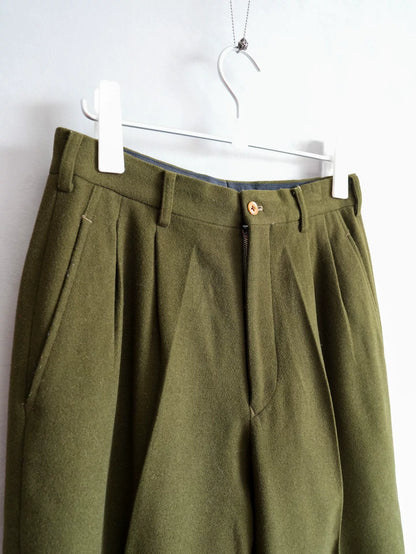 Yohji Yamamoto Green Trousers