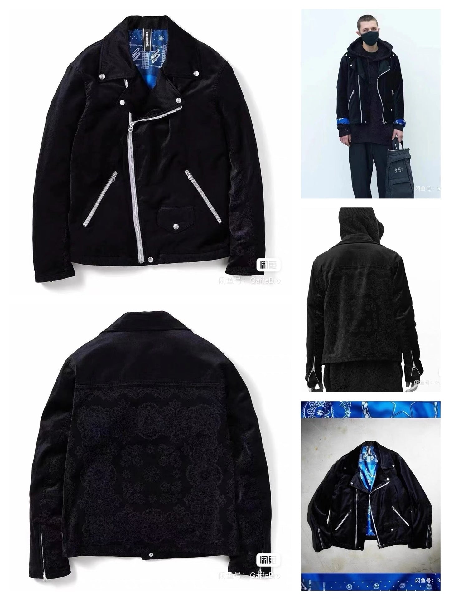 NEIGHBORHOOD CR-JKT 21SS Velvet Jacket