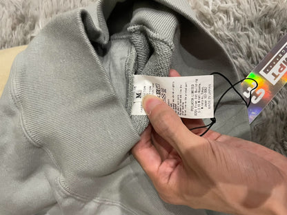 CE/CAVEMPT Colorblock Henley Collar Hoodie