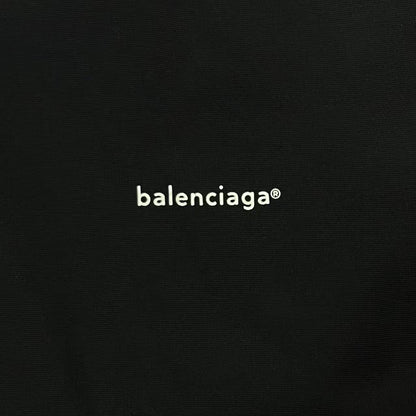 balenciaga black logo casual jacket size 36