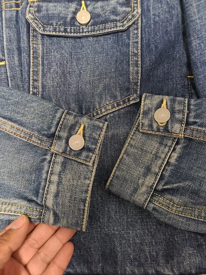 Visvim Blue Denim Button Jacket