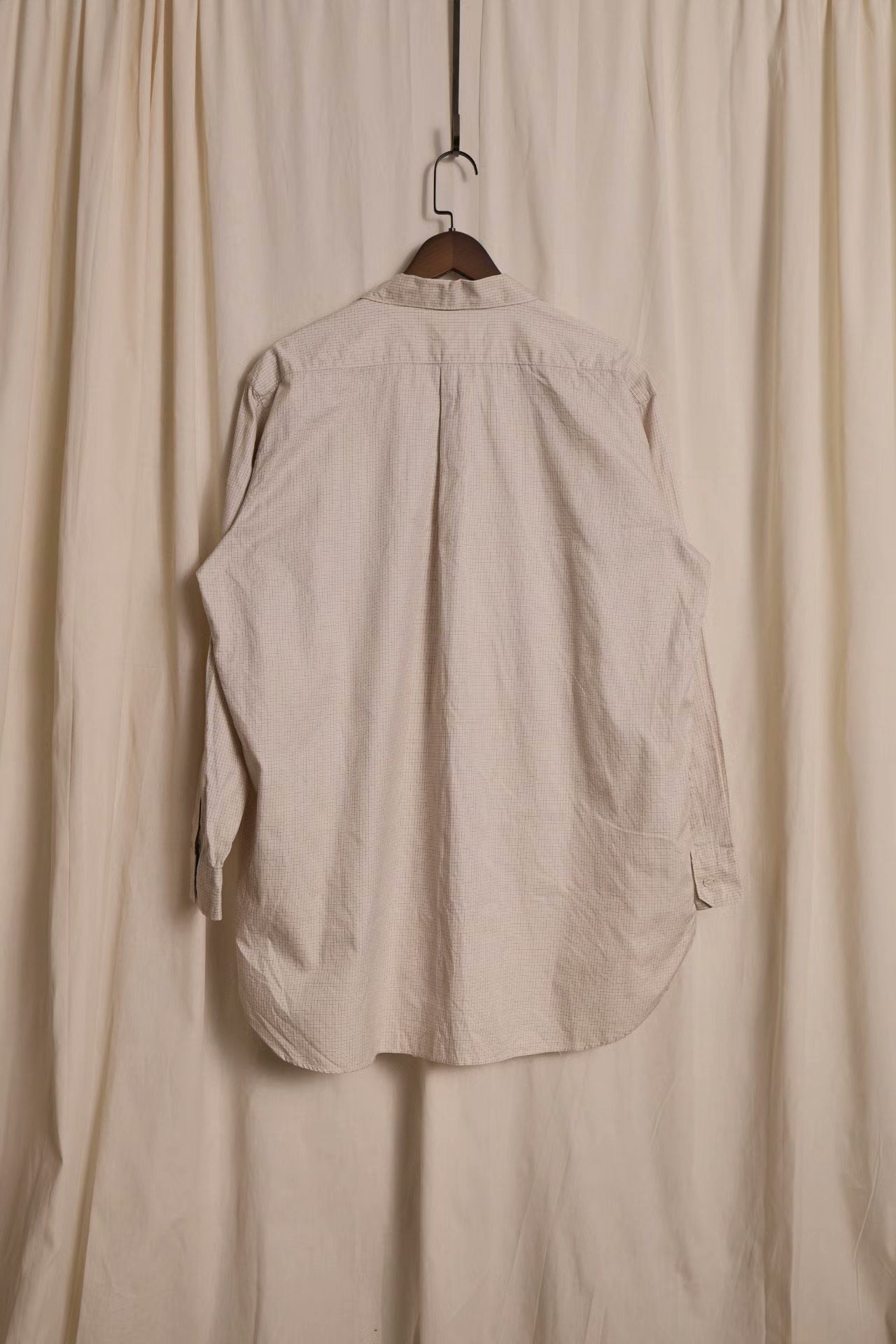 Y's for Men Yohji Checkered Oversized Shirt