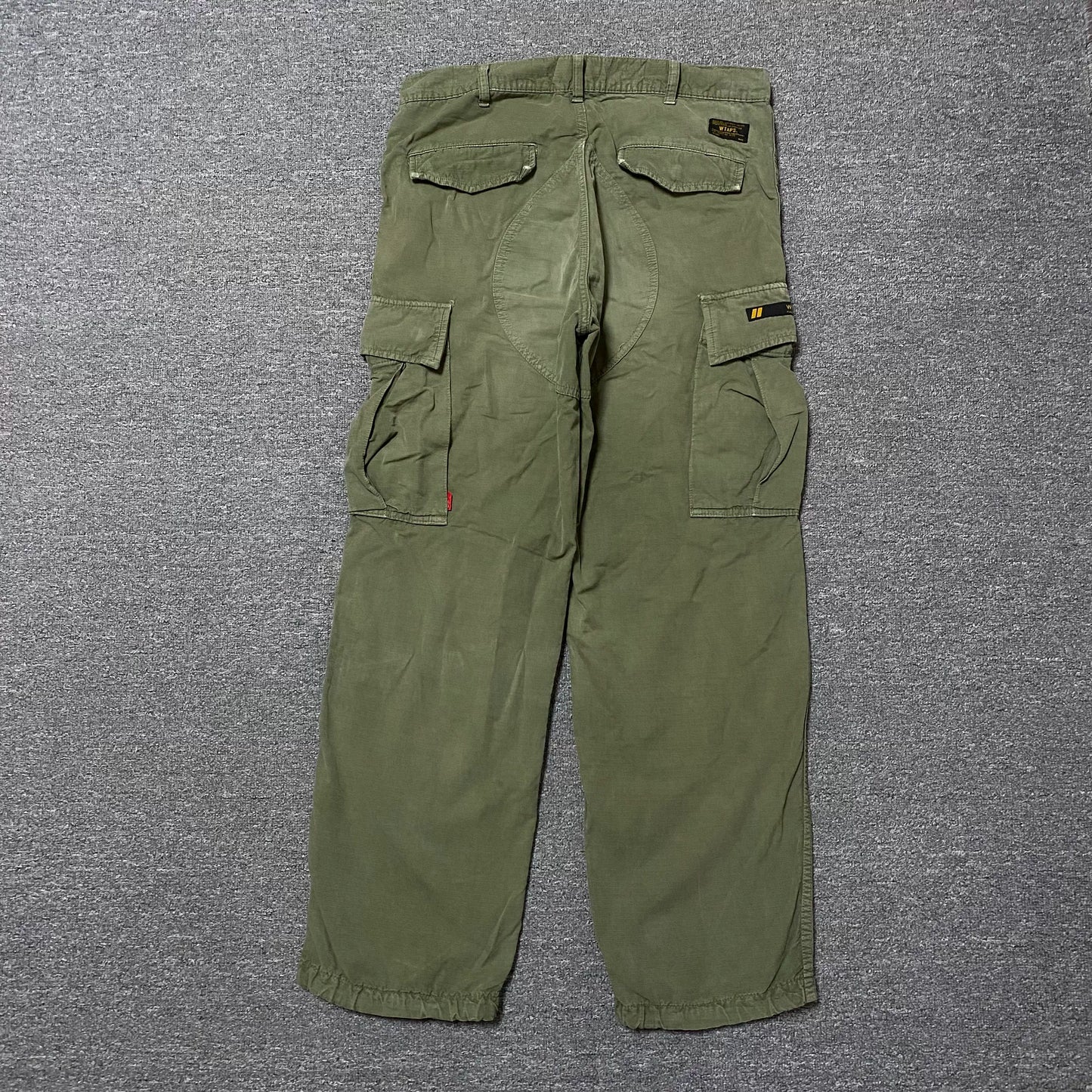 WTAPS 15SS JUNGLE Tie-Dye Washed Cargo Pants