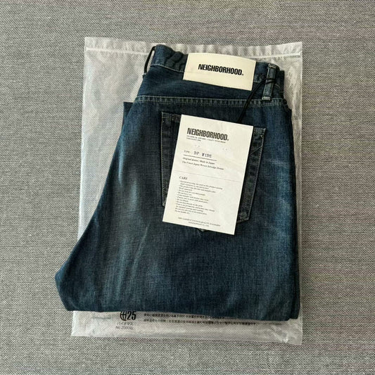Neighborhood 25ss Basic Washed Jeans