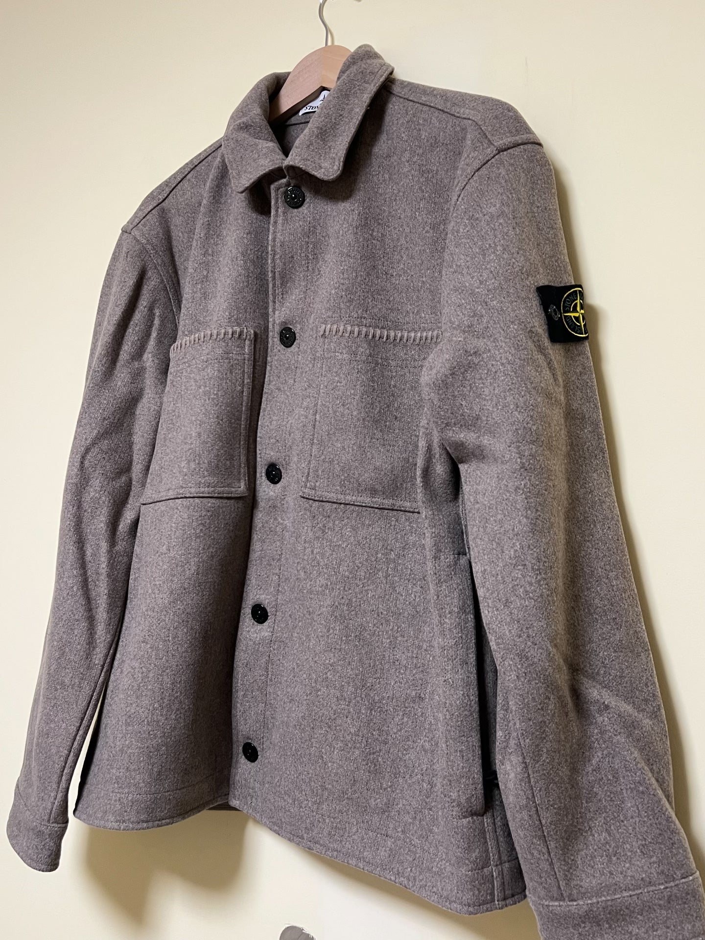 Stone Island FW23 Felt Overcoat
