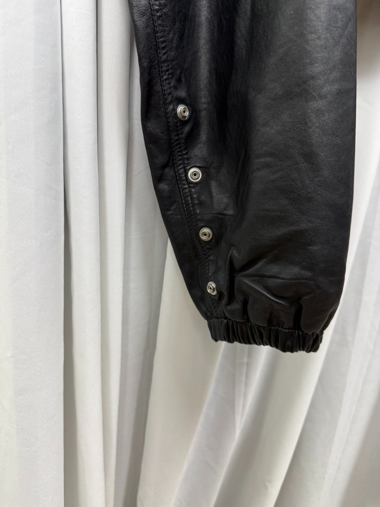 Rick Owens M65 Deconstructed Leather Jacket