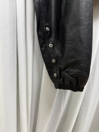 Rick Owens M65 Deconstructed Leather Jacket