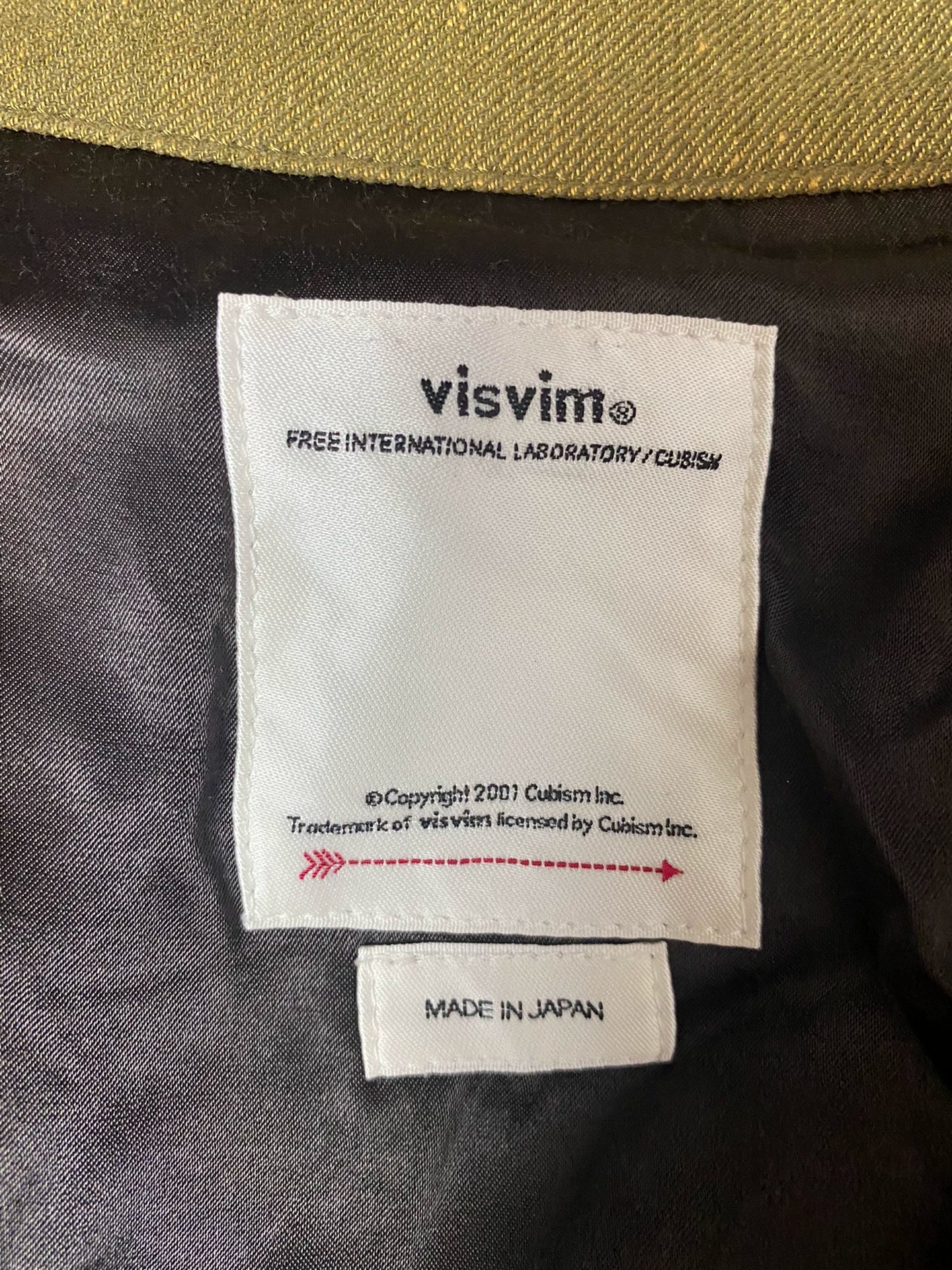visvim Ayres Coat in Olive Green