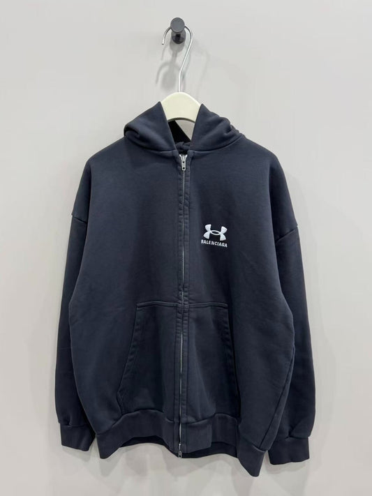 Balenciaga Under Armour Zip Hoodie Size S
