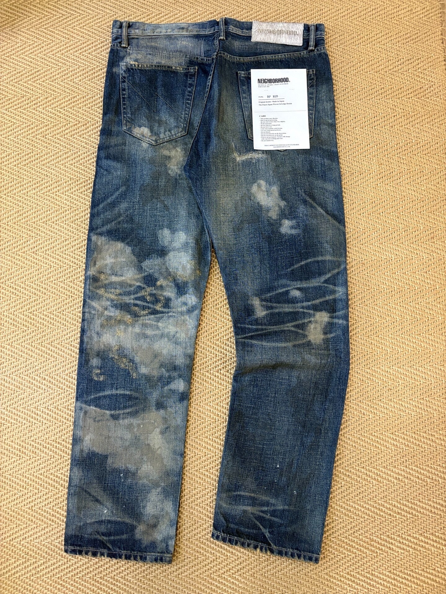 Neighborhood 24SS Distressed Jeans