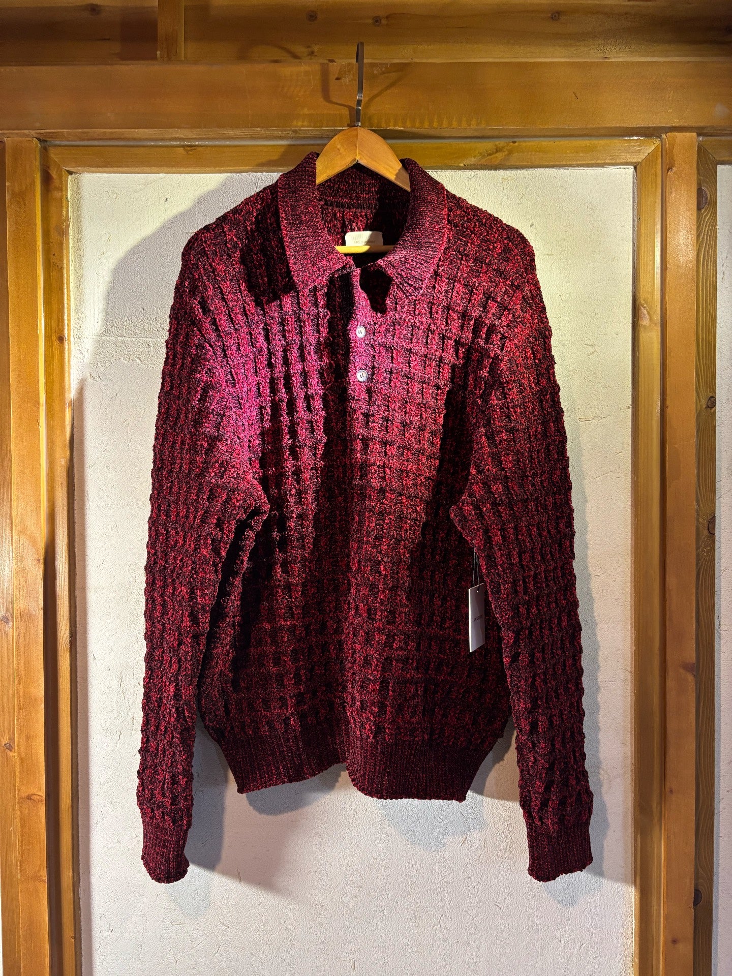 Aime Leon Dore Open Collar Sweater