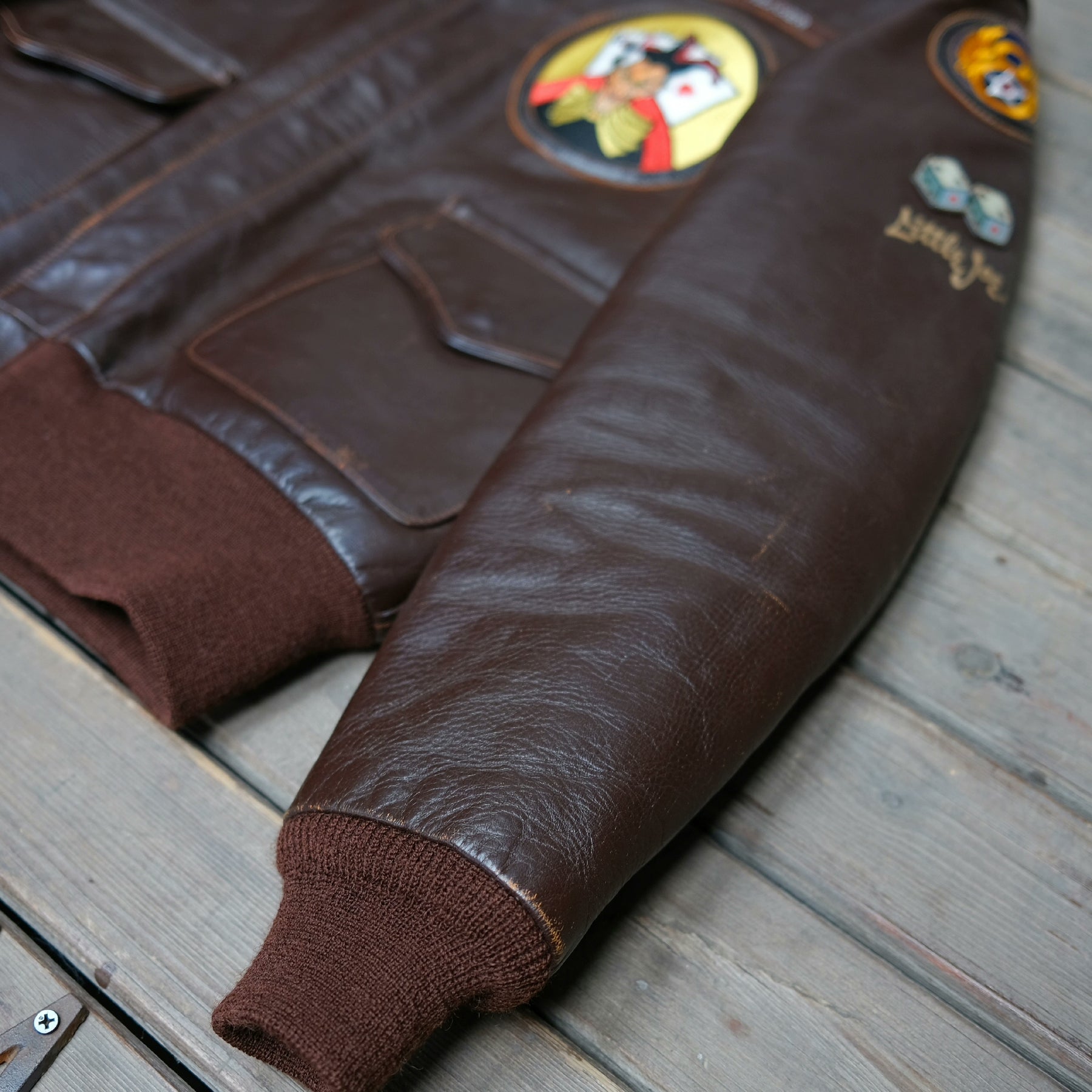 Real McCoy Horsehide A2 Flight Jacket
