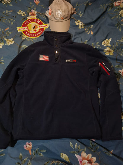 RRL Ralph Lauren Early Limited Fleece Pullover