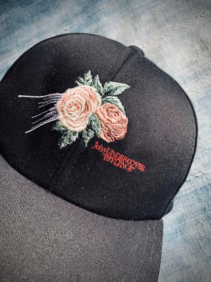 Undercover Flower Embroidery Cap