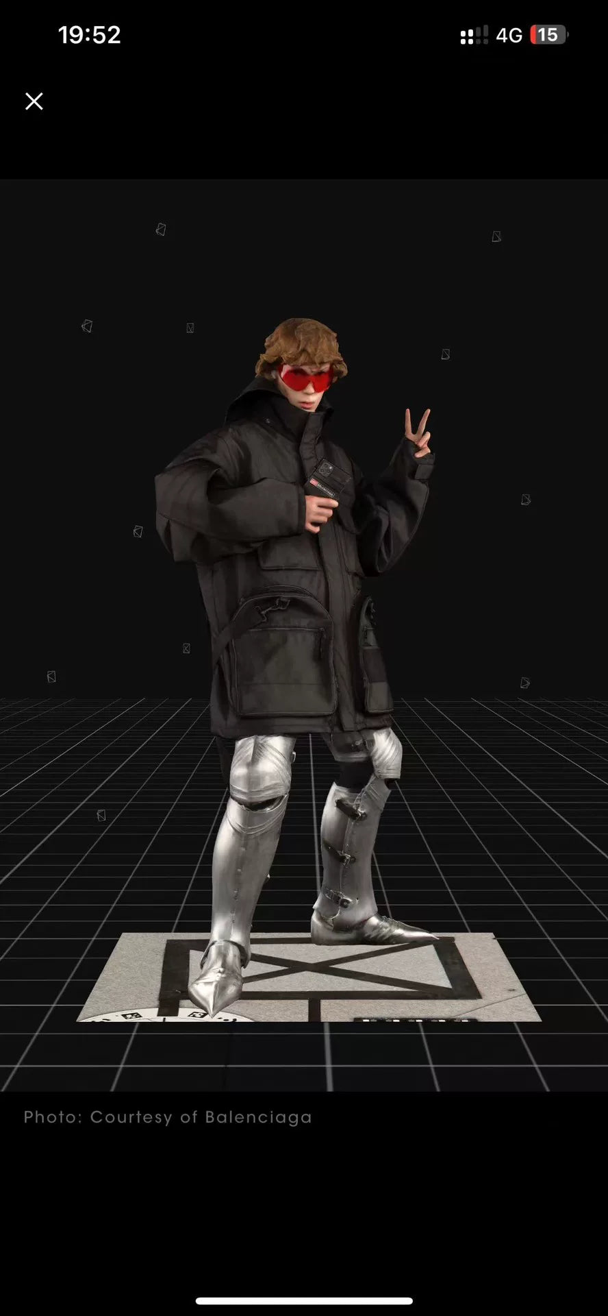 Balenciaga Transformable Parka Coat Bag