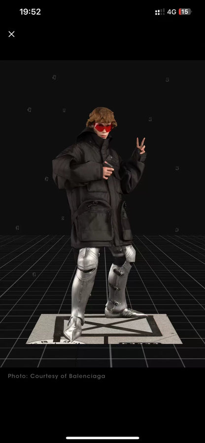 Balenciaga Transformable Parka Coat Bag