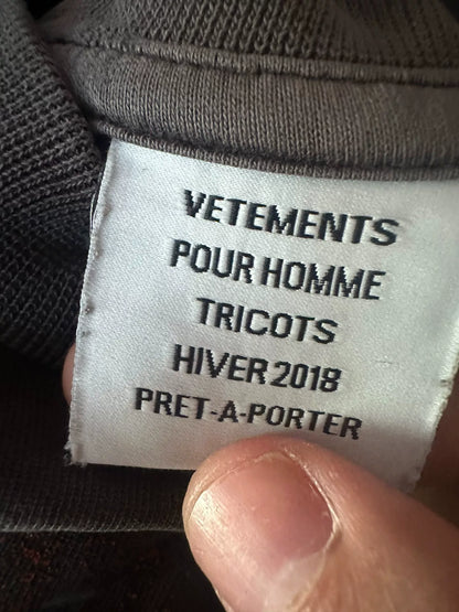 vetements short sleeve graphic t-shirt
