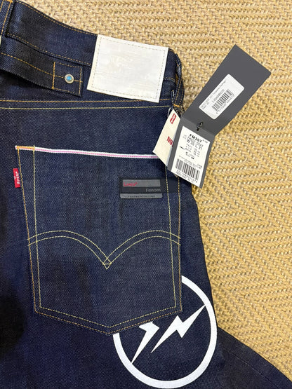 levis fenom turquoise denim pants