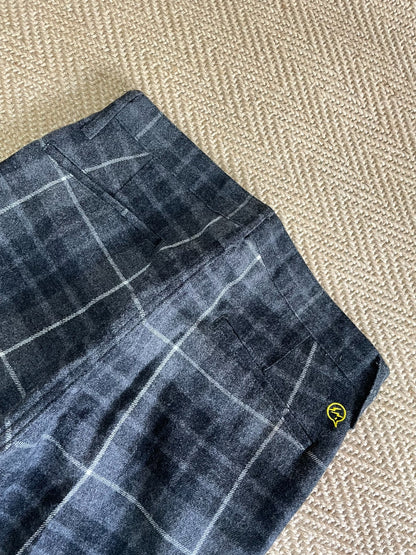 Denim by Vanquish & Fragment Wool Lightning Check Pants