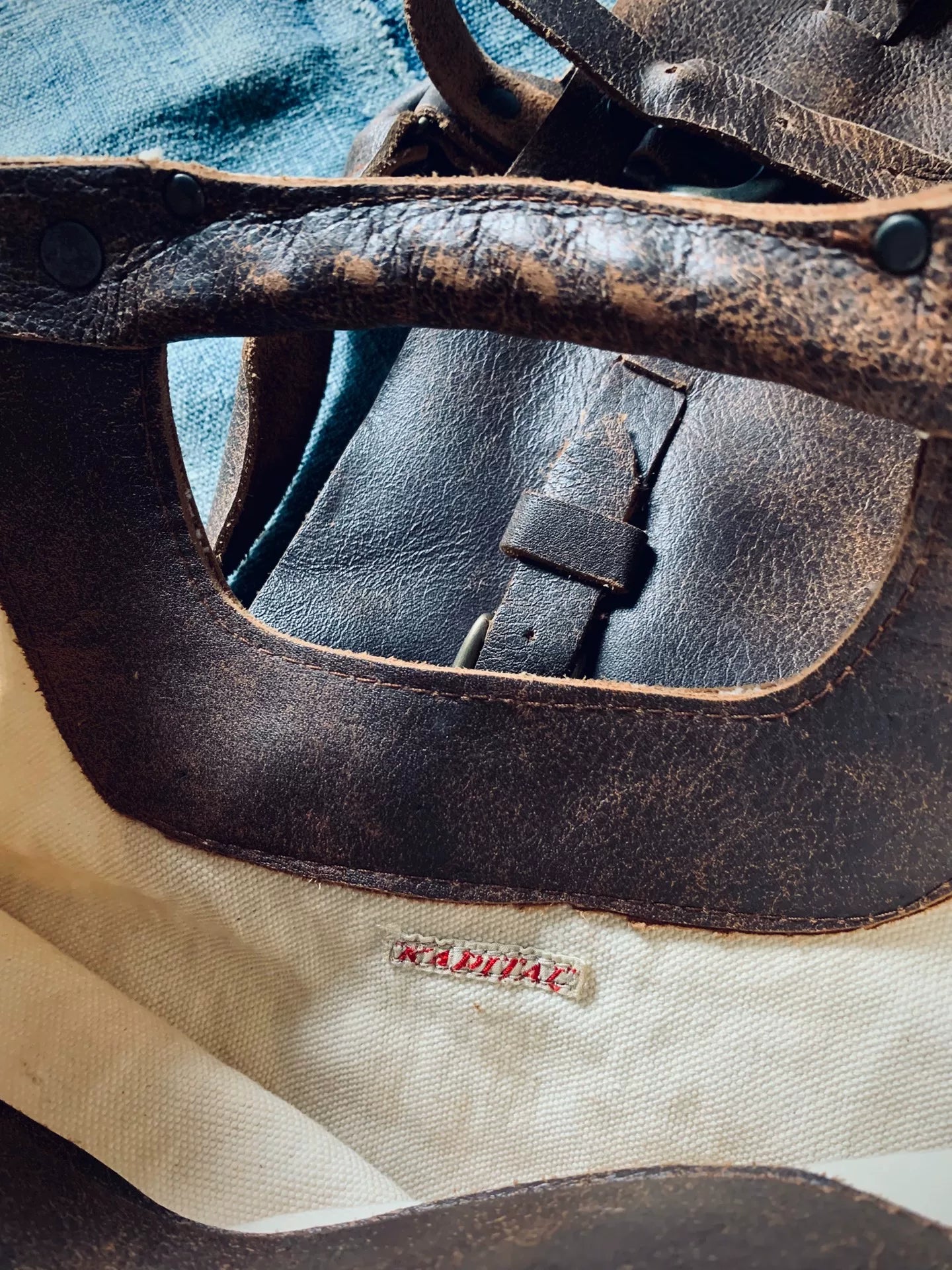 Kapital Calf Leather 2-Way Limited Bag