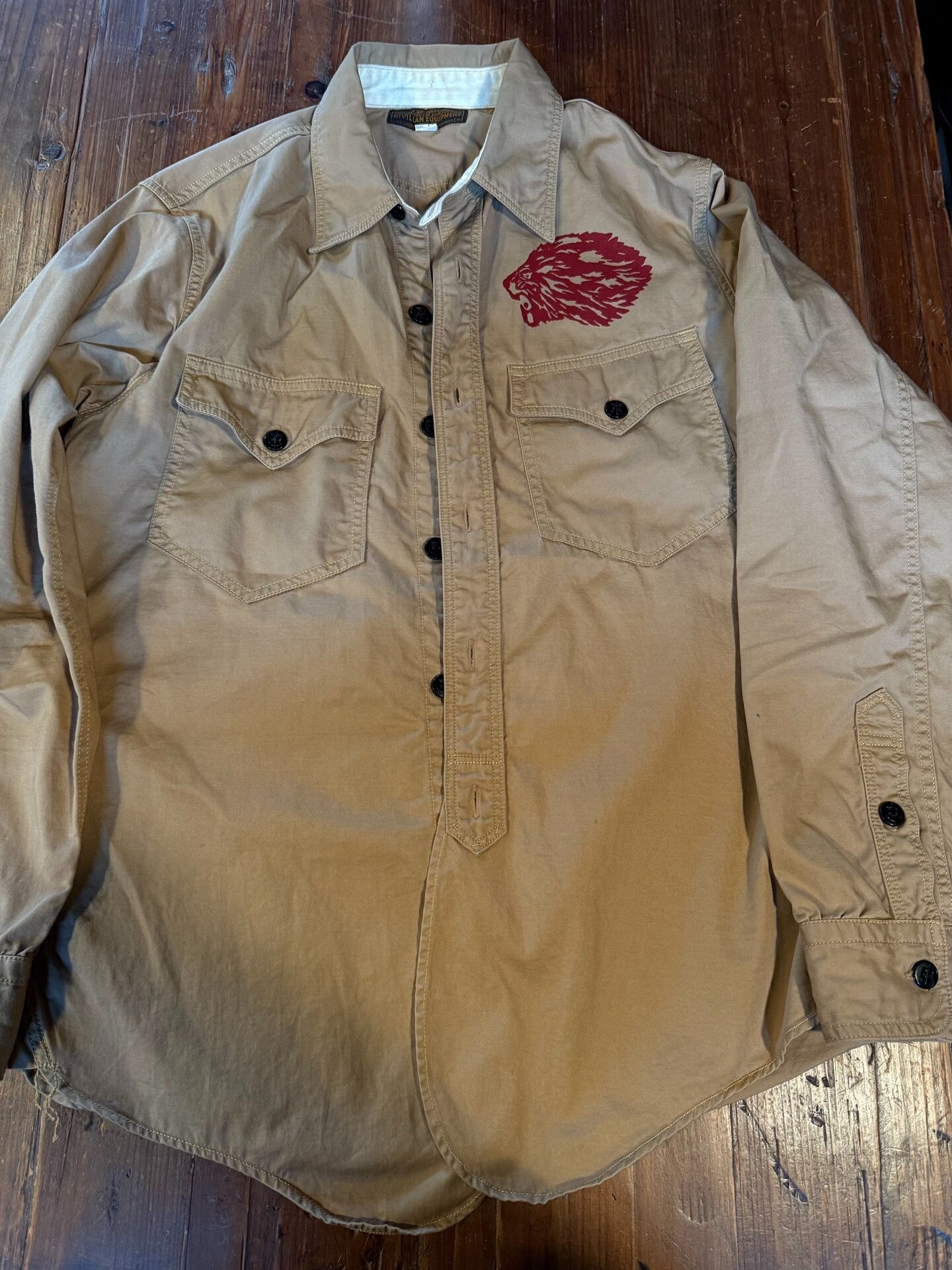 Freewheelers Gilmores Special Military Shirt