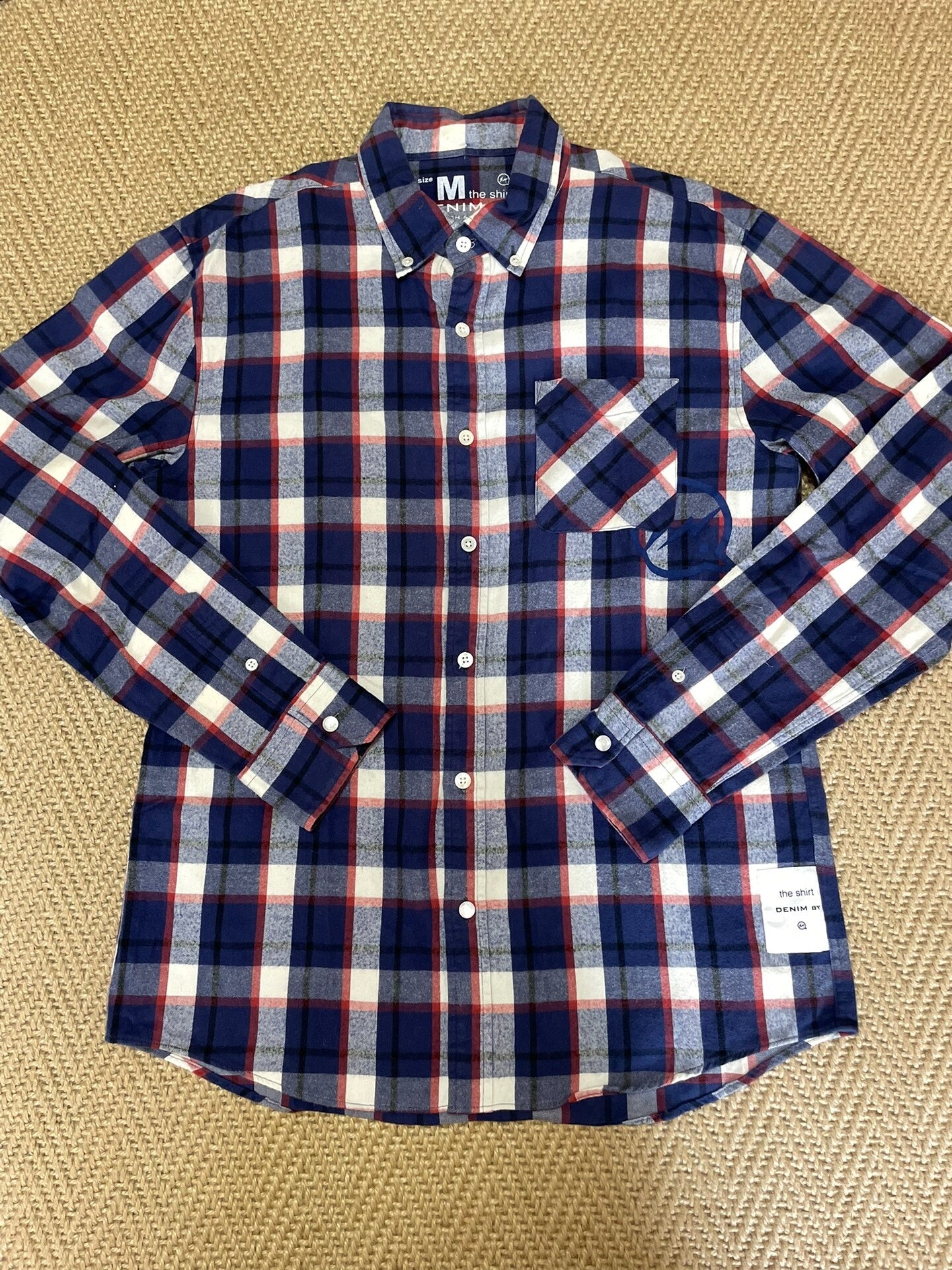 DENIM BY VANQUISH & FRAGMENT Flannel Shirt