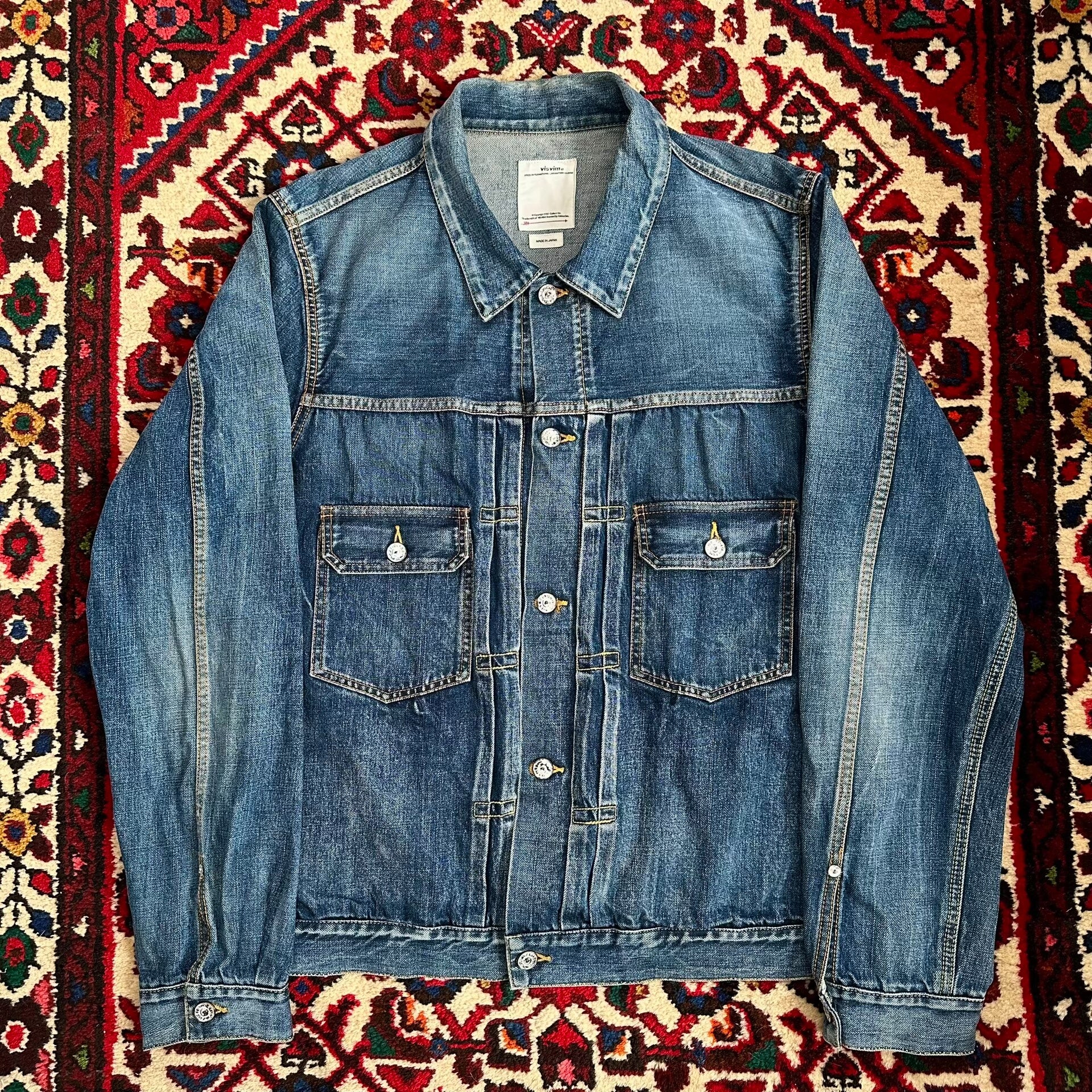 Visvim Denim Jacket Size 4