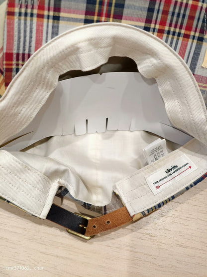 VISVIM 23SS CAMP CAP MADRAS