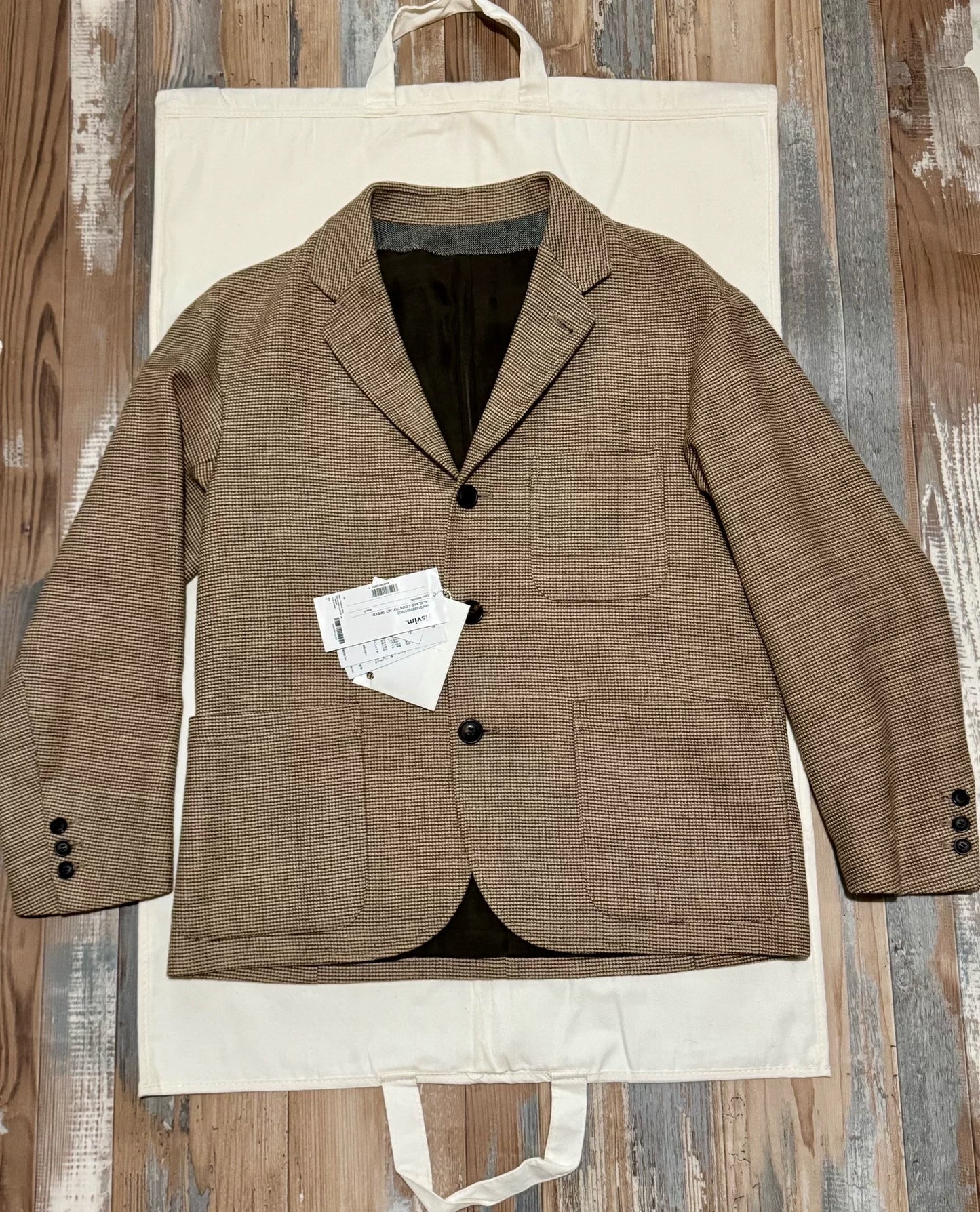 VISVIM 22AW FALKLAND TWEED BLAZER