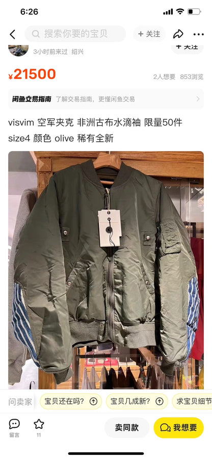 visvim 19aw ict thorson ma1 jacket