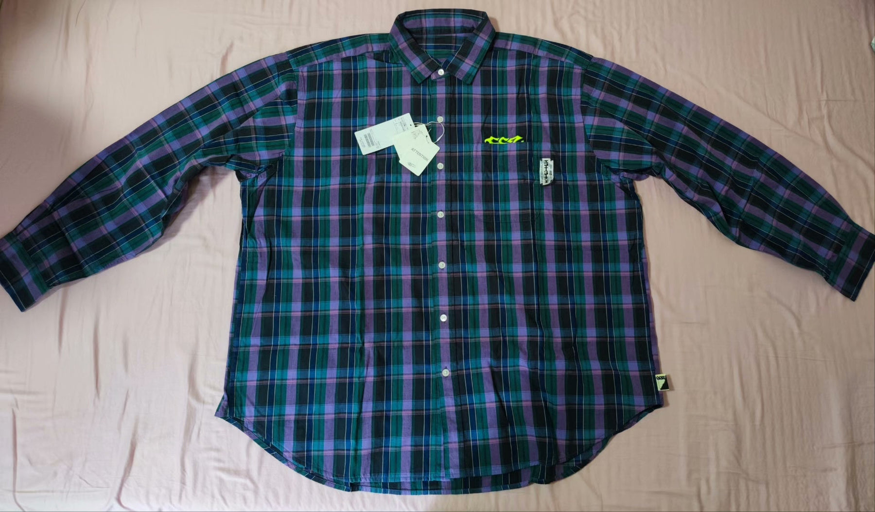 BEAMS JAPAN SSZ Madras Long Sleeve Shirt