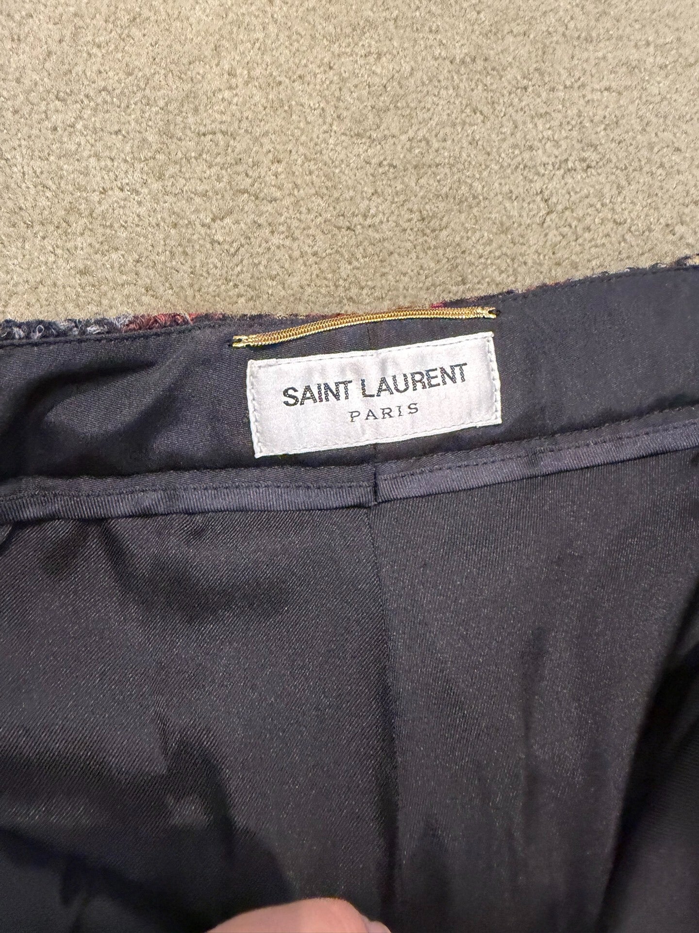 Yves Saint Laurent Wool Shorts