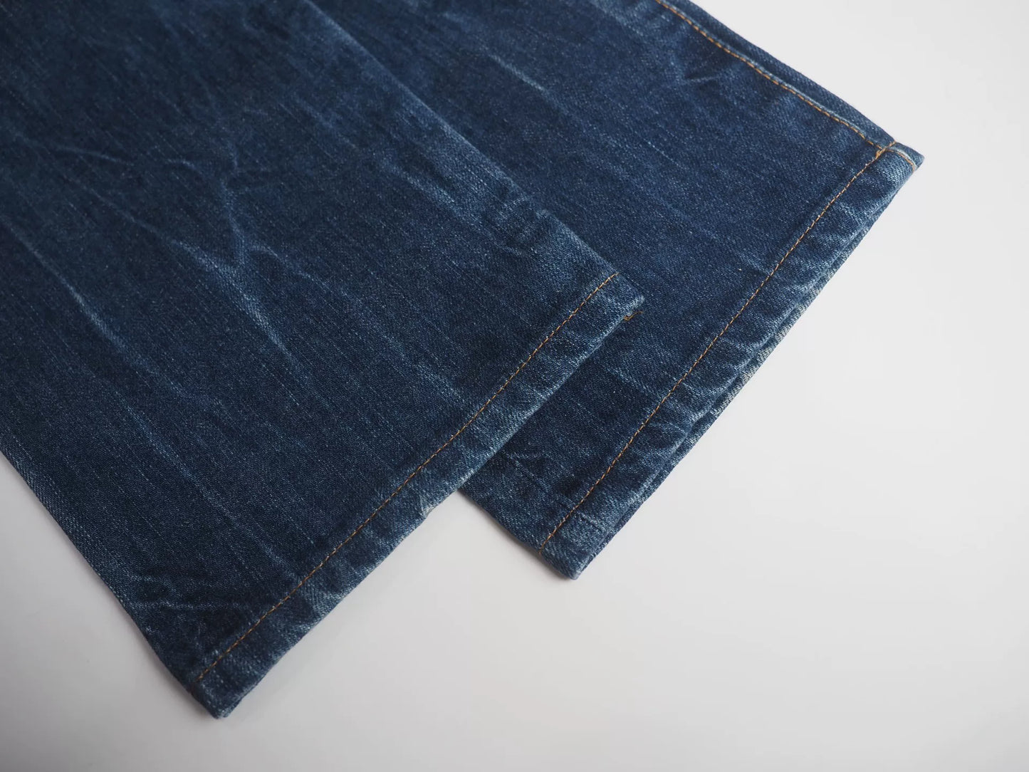 2012 Blue Knee-Slit Denim Pants W31