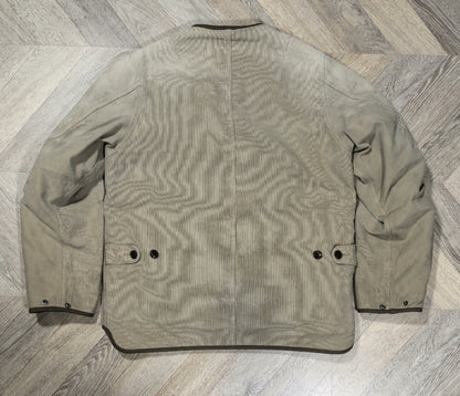 visvim contrary dept liner jacket in olive
