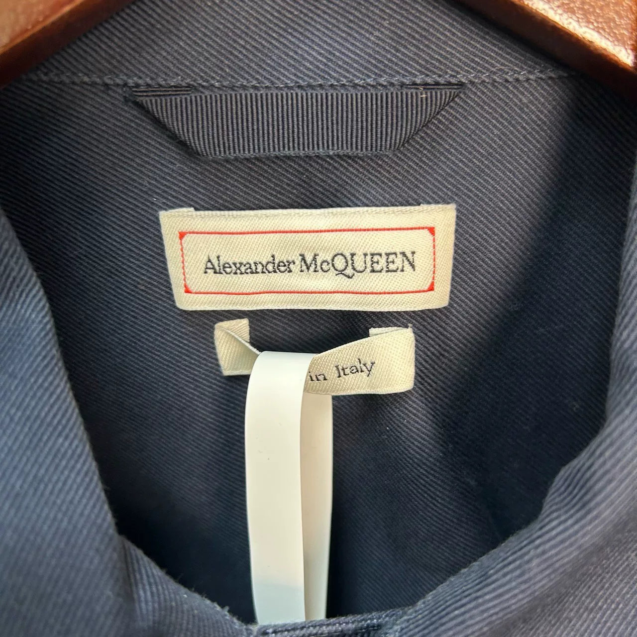 alexander mcqueen deep blue skull embroidered jacket