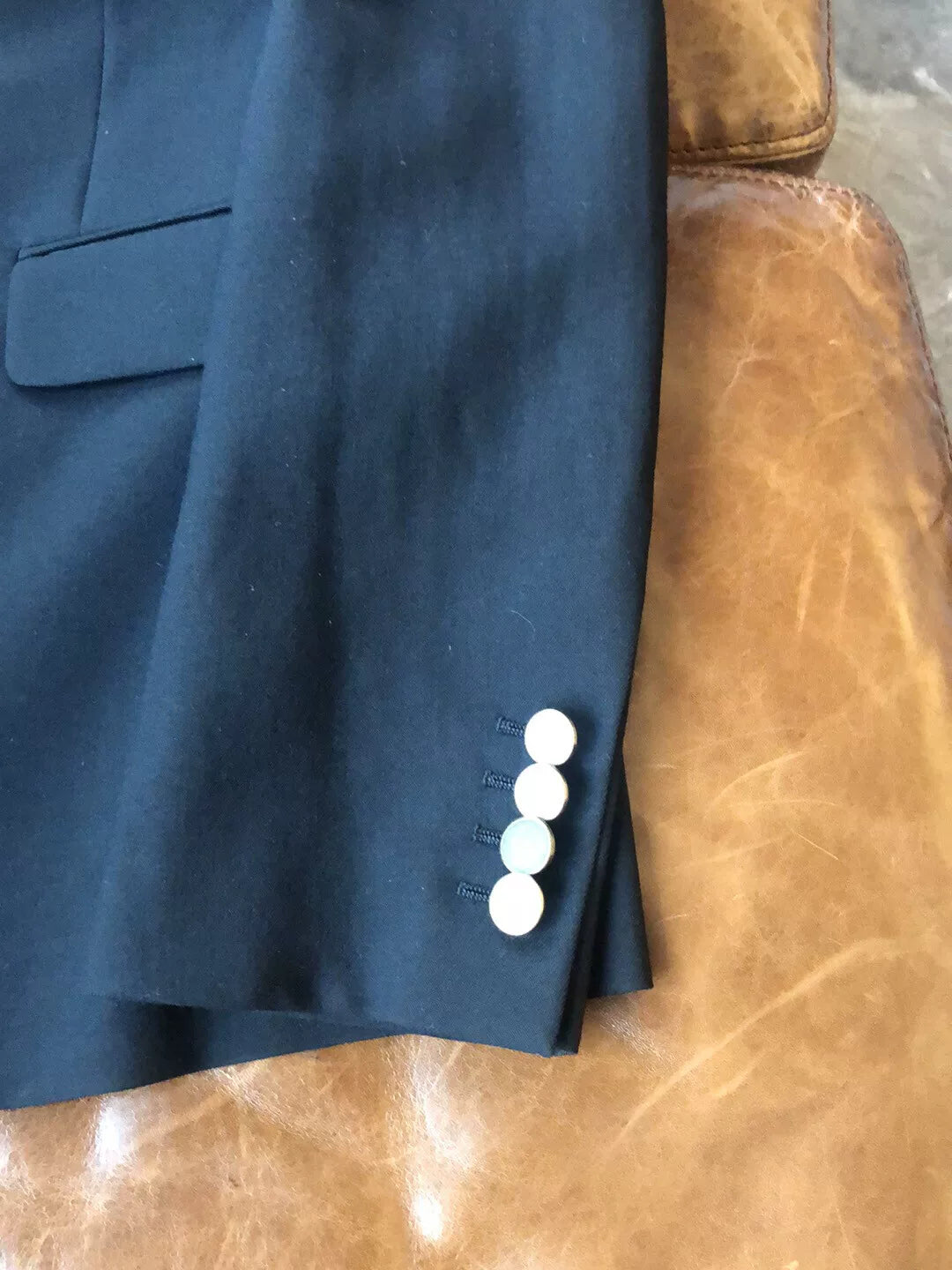 Saint Laurent SLP Dark Blue Blazer