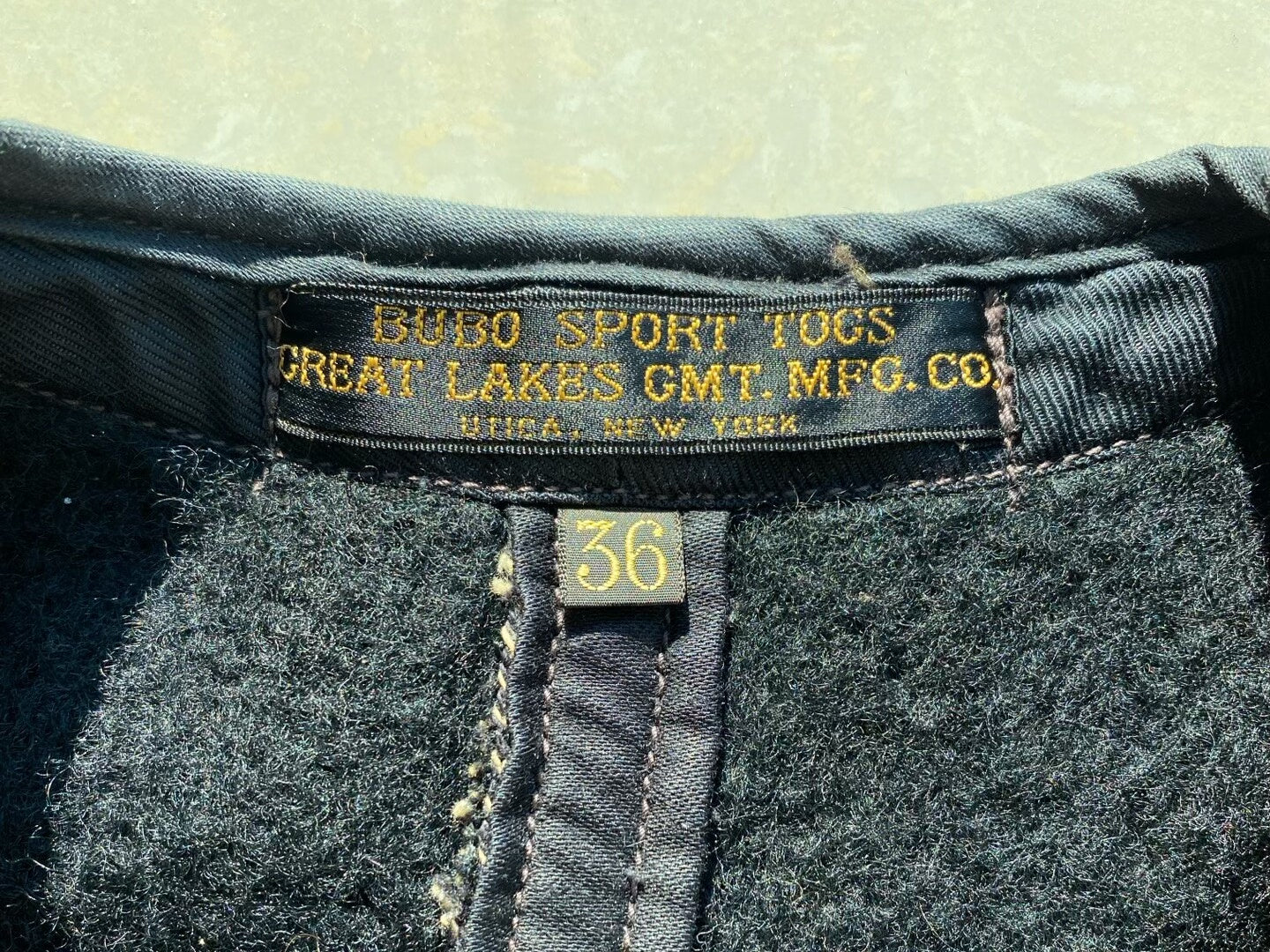 freewheelers vintage wool hunting vest size 36