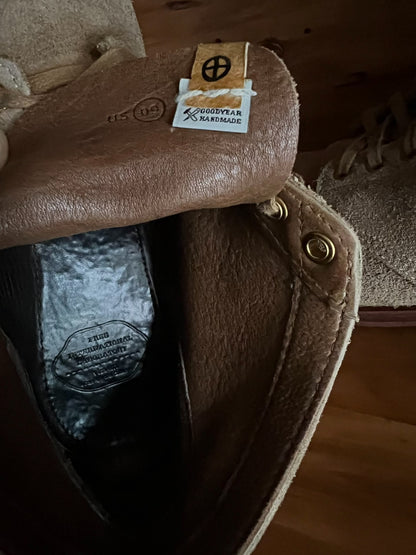 visvim brigadier LT.Brown boots with full accessories